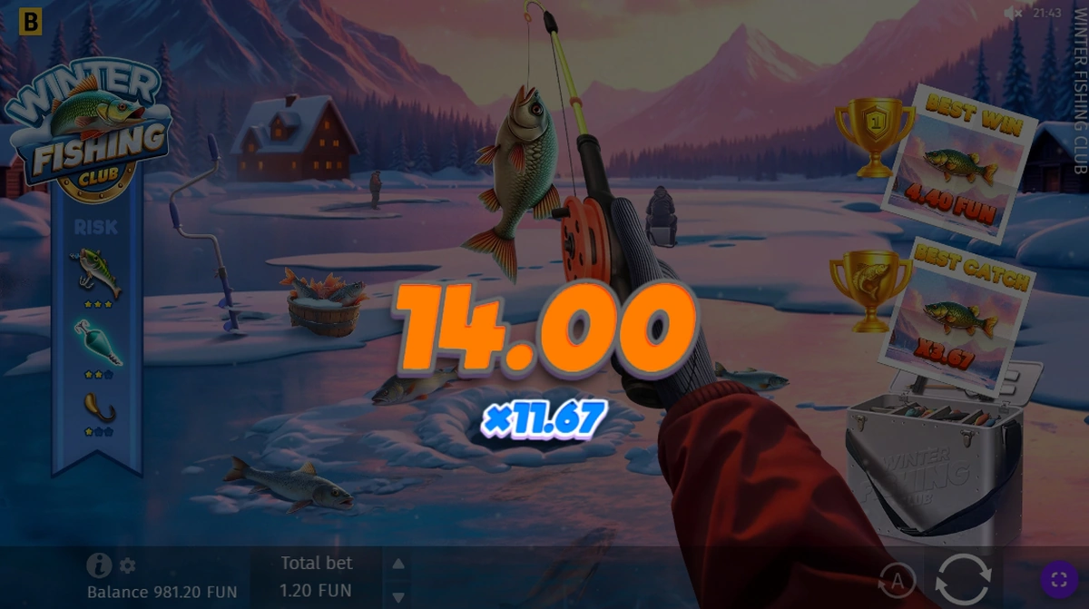 Winter Fishing Club Win